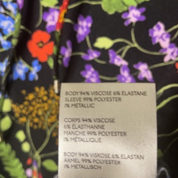 Maeve by Anthropologie Jacquin Floral Print Blouse - Picture 8 of 10